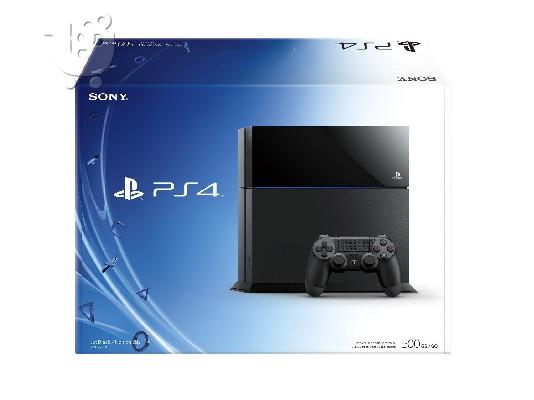 PoulaTo: Sony PlayStation 4 (τελευταίο μοντέλο) - 500 GB Jet Black Console Brand New !!